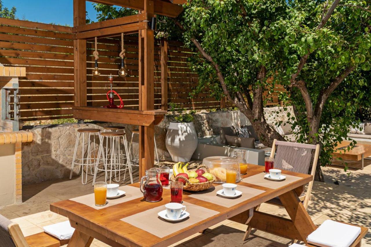 Villa Ellovos With Private Pool Rethymno  Exterior photo