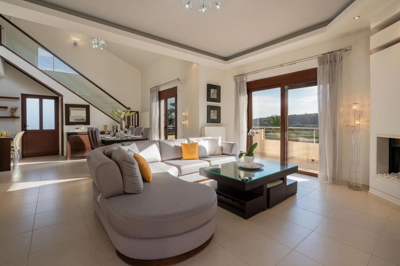 Villa Ellovos With Private Pool Rethymno  Exterior photo